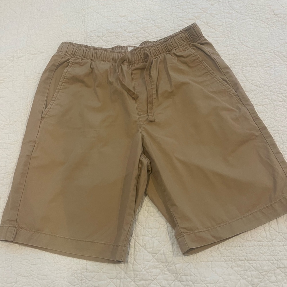GAP Men's Light Brown Flat Front Shorts